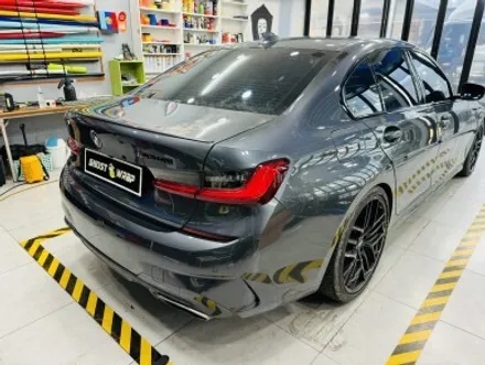 BMW340i 트렁크 리드 PPF 및 엠블럼 시공_ 고양,파주,일산,덕양구,화전동,덕은지구,향동,마포,은평,양천,강서,목동,수색,상암,공덕,응암,서대문랩핑샵 / 고양 일산 덕양구