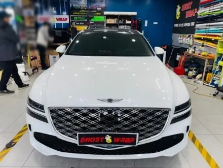 제네시스 페이스리프트 G80, 블랙 아머 장착 완료!🔥 크롬 삭제 & 랩핑 풀커스텀 / 고양 일산 덕양구