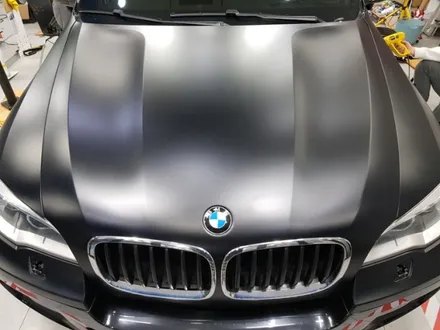 고스트랩(ghostwrap) BMW X6 전체랩핑(사틴블랙) 시공 / 고양 일산 덕양구