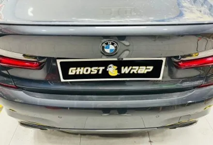 BMW340i 트렁크 리드 PPF 및 엠블럼 시공_ 고양,파주,일산,덕양구,화전동,덕은지구,향동,마포,은평,양천,강서,목동,수색,상암,공덕,응암,서대문랩핑샵 / 고양 일산 덕양구