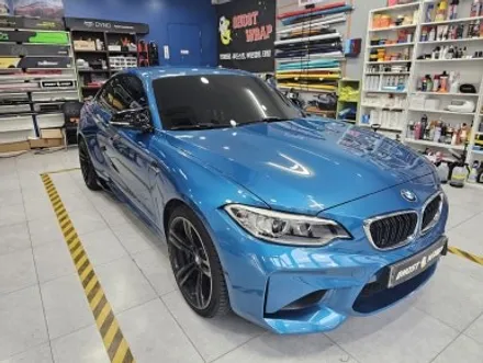BMW M2 | 그릴 테두리 랩핑, 전면 후면 라이트 PPF, 측면 썬팅 제거 후 재시공 | 고양랩핑/일산랩핑/파주랩핑/강서랩핑/은평랩핑 / 고양 일산 덕양구