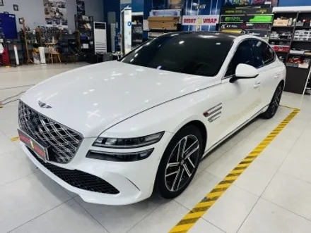 제네시스 페이스리프트 G80, 블랙 아머 장착 완료!🔥 크롬 삭제 & 랩핑 풀커스텀 / 고양 일산 덕양구