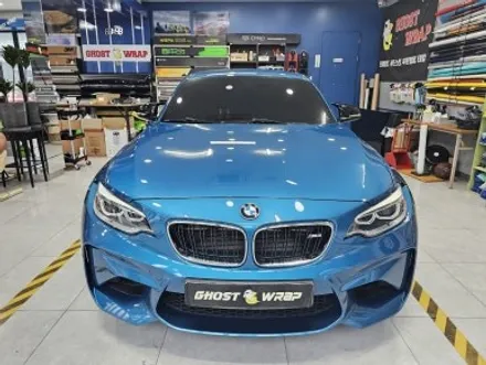 BMW M2 | 그릴 테두리 랩핑, 전면 후면 라이트 PPF, 측면 썬팅 제거 후 재시공 | 고양랩핑/일산랩핑/파주랩핑/강서랩핑/은평랩핑 / 고양 일산 덕양구
