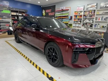 BMW I7 투톤 랩핑 및 데칼 시공 _ 서울 경기 고양 일산 파주 랩핑 / 고양 일산 덕양구