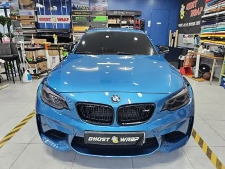 BMW M2 | 그릴 테두리 랩핑, 전면 후면 라이트 PPF, 측면 썬팅 제거 후 재시공 | 고양랩핑/일산랩핑/파주랩핑/강서랩핑/은평랩핑 / 고양 일산 덕양구