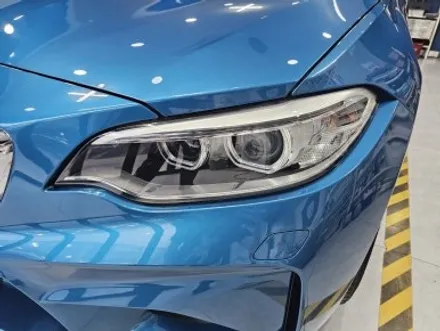 BMW M2 | 그릴 테두리 랩핑, 전면 후면 라이트 PPF, 측면 썬팅 제거 후 재시공 | 고양랩핑/일산랩핑/파주랩핑/강서랩핑/은평랩핑 / 고양 일산 덕양구