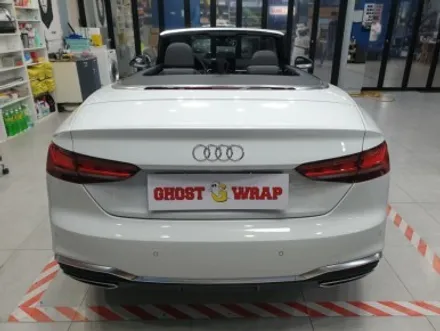 고스트랩(ghostwrap) 아우디 A5 카브리올레 엠블럼  무광블랙도색 및 제거 / 고양 일산 덕양구