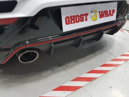 고스트랩(ghostwrap) 벨로스터N 레드 포인트 죽이기(무광블랙카본),루프스킨(유광블랙),사이드미러,엠블럼,주유구 랩핑 시공,디퓨져 데칼 / 고양 일산 덕양구