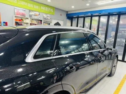 아우디 e-tron 크롬죽이기 + 라이트PPF 시공 후기 | 윈도우몰딩·루프랙·스키드플레이트 올블랙 | 고양 고스트랩 / 고양 일산 덕양구