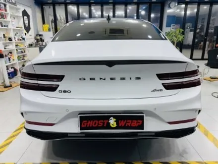 제네시스 페이스리프트 G80, 블랙 아머 장착 완료!🔥 크롬 삭제 & 랩핑 풀커스텀 / 고양 일산 덕양구