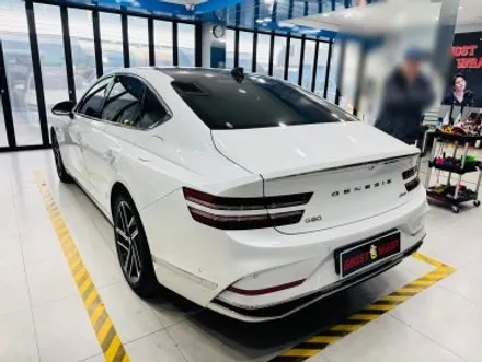 제네시스 페이스리프트 G80, 블랙 아머 장착 완료!🔥 크롬 삭제 & 랩핑 풀커스텀 / 고양 일산 덕양구