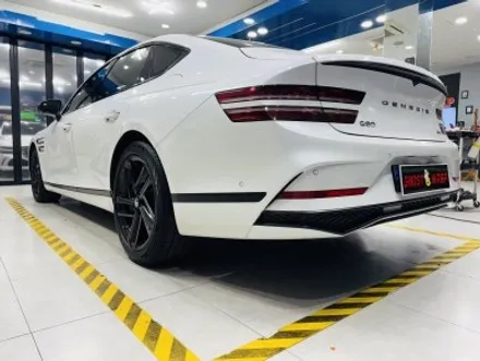 제네시스 페이스리프트 G80, 블랙 아머 장착 완료!🔥 크롬 삭제 & 랩핑 풀커스텀 / 고양 일산 덕양구