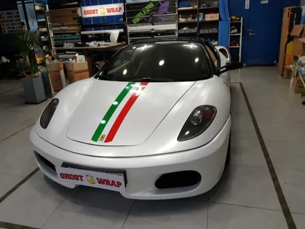 고스트랩(Ghostwrap) 페라리 F430 전체랩핑(비닐프로그-사틴 화이트펄,유광블랙, 3M-리얼카본) / 고양 일산 덕양구