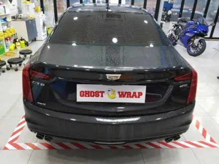 고스트랩(ghostwrap) 캐딜락 CT6 실내랩핑 _3M- 브러쉬드 블랙 랩핑 / 고양 일산 덕양구
