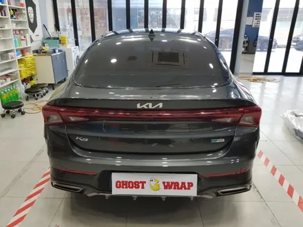 고스트랩(ghostwrap) K5  DL3 휠랩핑(사틴블랙),디퓨져&배기팁(유광블랙),엠블럼 사틴블랙 랩핑 / 고양 일산 덕양구