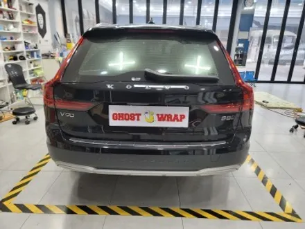[고양시 랩핑샵] 고스트랩(GhostWrap) 볼보 V90 전체크롬죽이기(그릴, 앞뒤스키드플레이트 등) / 고양 일산 덕양구