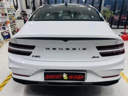 제네시스 G80, 새차 받자마자 전체 크롬죽이기+블랙엠블럼+블랙 레터링으로 블랙에디션 완성 (일산 고양 랩핑샵) / 고양 일산 덕양구