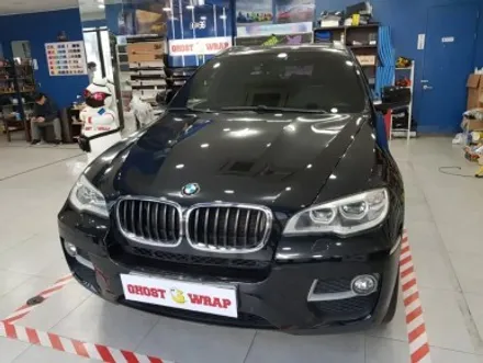 고스트랩(ghostwrap) BMW X6 전체랩핑(사틴블랙) 시공 / 고양 일산 덕양구