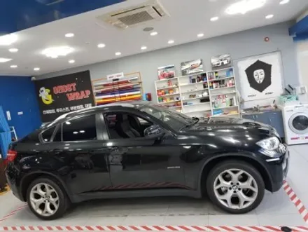 고스트랩(ghostwrap) BMW X6 전체랩핑(사틴블랙) 시공 / 고양 일산 덕양구