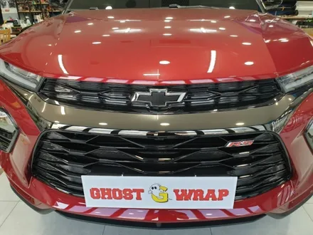 고스트랩(ghostwrap) 트레일블레이저 그릴 크롬죽이기,손잡이 랩핑 시공 / 고양 일산 덕양구