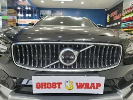 [고양시 랩핑샵] 고스트랩(GhostWrap) 볼보 V90 전체크롬죽이기(그릴, 앞뒤스키드플레이트 등) / 고양 일산 덕양구