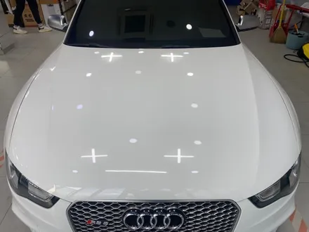 아우디 RS5 본넷 카본(PET필름) 랩핑, 디퓨저 포인트 랩핑, 후면라이트 스모그필름 시공 _ 서대문 랩핑 / 고양 일산 덕양구