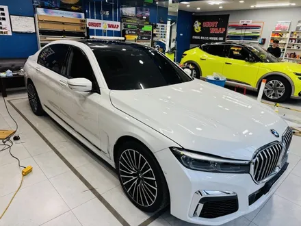 BMW 740li 루프스킨 PET 랩핑 시공후기: 일산 랩핑 맛집 / 고양 일산 덕양구