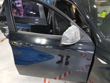 고스트랩(ghostwrap) BMW X6 전체랩핑(사틴블랙) 시공 / 고양 일산 덕양구