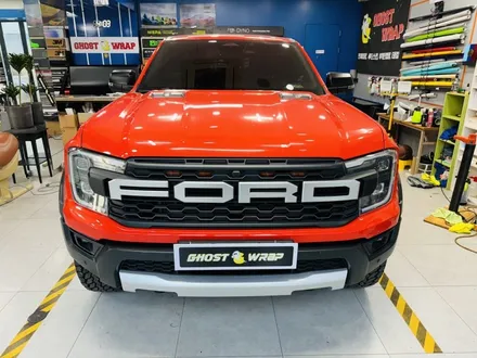 포드 랩터, 전면부 FORD 레터링을 세련되게 , 사이드미러는 멋지게  포인트 랩핑! [고양/일산/파주/강서 랩핑]🚖✨ / 고양 일산 덕양구
