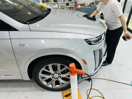 캐딜락 XT6, 전체랩핑 제거로 본래의 매력을 되찾다! [고양/일산/파주/강서 랩핑]🚖✨ / 고양 일산 덕양구