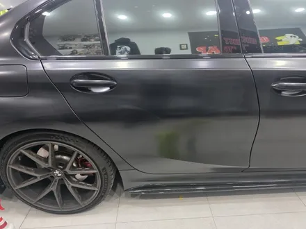 BMW M340i 랩핑 긁힘 수리 | 부분 커버업 vs 전체 재시공 비교 사례 / 고양 일산 덕양구