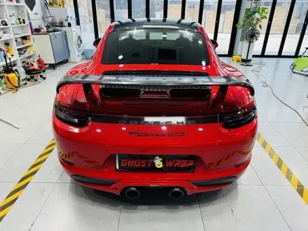 🏎️ 포르쉐 911 본넷 재시공, 주유구, GT스포일러 랩핑, 엠블럼 교체 🌟 [고양/일산/파주 랩핑] / 고양 일산 덕양구