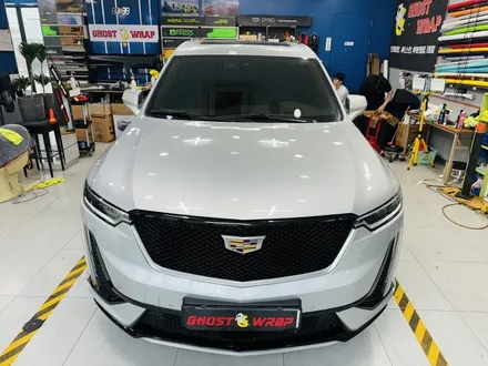 캐딜락 XT6, 전체랩핑 제거로 본래의 매력을 되찾다! [고양/일산/파주/강서 랩핑]🚖✨ / 고양 일산 덕양구
