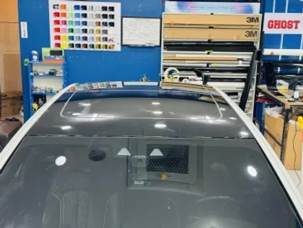 BMW 740li 루프스킨 PET 랩핑 시공후기: 일산 랩핑 맛집 / 고양 일산 덕양구