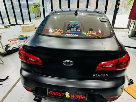 🔧 기아 K3 쿠페 GT 스포일러 볼트 자국? 랩핑 시공으로 깔끔하게 해결하세요!  [고양/일산/파주 랩핑 잘하는 곳]🚖✨ / 고양 일산 덕양구