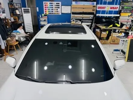 BMW 740li 루프스킨 PET 랩핑 시공후기: 일산 랩핑 맛집 / 고양 일산 덕양구