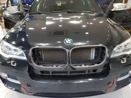고스트랩(ghostwrap) BMW X6 전체랩핑(사틴블랙) 시공 / 고양 일산 덕양구