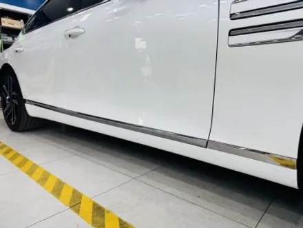 제네시스 페이스리프트 G80, 블랙 아머 장착 완료!🔥 크롬 삭제 & 랩핑 풀커스텀 / 고양 일산 덕양구