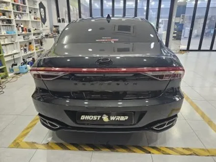 그랜저 리어 크롬라인 삭제! 사틴블랙으로 완성한 블랙에디션 감성 / 고양 일산 덕양구