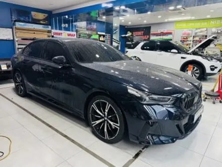 BMW 530i 휠랩핑 후기 | 투톤 휠 → 올블랙, 완전히 달라진 무게감 / 고양 일산 덕양구