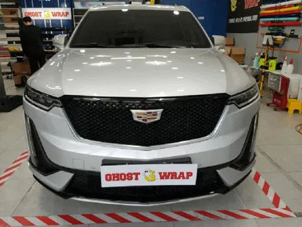 고스트랩(ghostwrap) 캐딜락 XT6 전체랩핑,전체 크롬죽이기 (비닐프로그- 유광블랙 ) / 고양 일산 덕양구