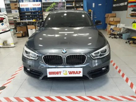 고스트랩(ghostwrap) BMW 118d 전체랩핑 (3M - 유광 화이트 알루미늄 ) / 고양 일산 덕양구