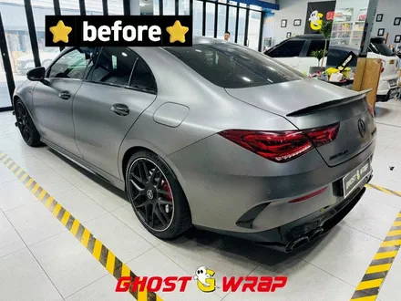 벤츠 CLA AMG 블랙 휠랩핑 시공 _ 서울, 경기, 고양, 일산 랩핑 / 고양 일산 덕양구