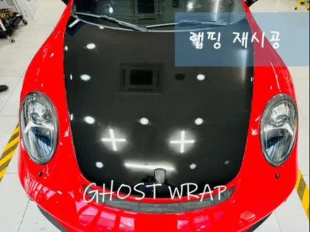 🏎️ 포르쉐 911 본넷 재시공, 주유구, GT스포일러 랩핑, 엠블럼 교체 🌟 [고양/일산/파주 랩핑] / 고양 일산 덕양구