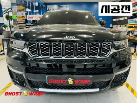 지프 그랜드 체로키 | 전면 크롬죽이기(크롬딜리팅) 랩핑 시공 | 고양랩핑/일산랩핑/파주랩핑/강서랩핑/은평랩핑 / 고양 일산 덕양구