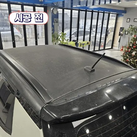 쌍용 티볼리 | 투톤 재시공 (루프스킨 + 필러 랩핑 제거 및 재시공)  | 고양랩핑/일산랩핑/파주랩핑/강서랩핑/은평랩핑 / 고양 일산 덕양구