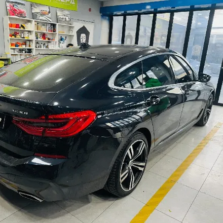 BMW 6GT 올블랙 완성: 윈도우 크롬 죽이기 & \'낮져밤이\' 변색 라이트 PPF 시공기 / 고양 일산 덕양구