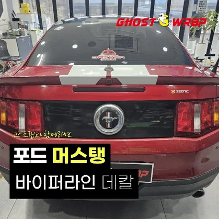 포드 머스탱 | 바이퍼라인 데칼 | 고양랩핑/일산랩핑/파주랩핑/강서랩핑/은평랩핑 / 고양 일산 덕양구