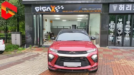쉐비 트레일블레이저 튜닝 북미형 원격시동 카프랜드 LTE중계기 도어캐치 LED 시공 / 청주,대전,천안