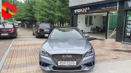 제네시스DH 실내 블랙우드 랩핑, 뉴페이스 EGS003FL 기어봉 튜닝 / 청주,대전,천안